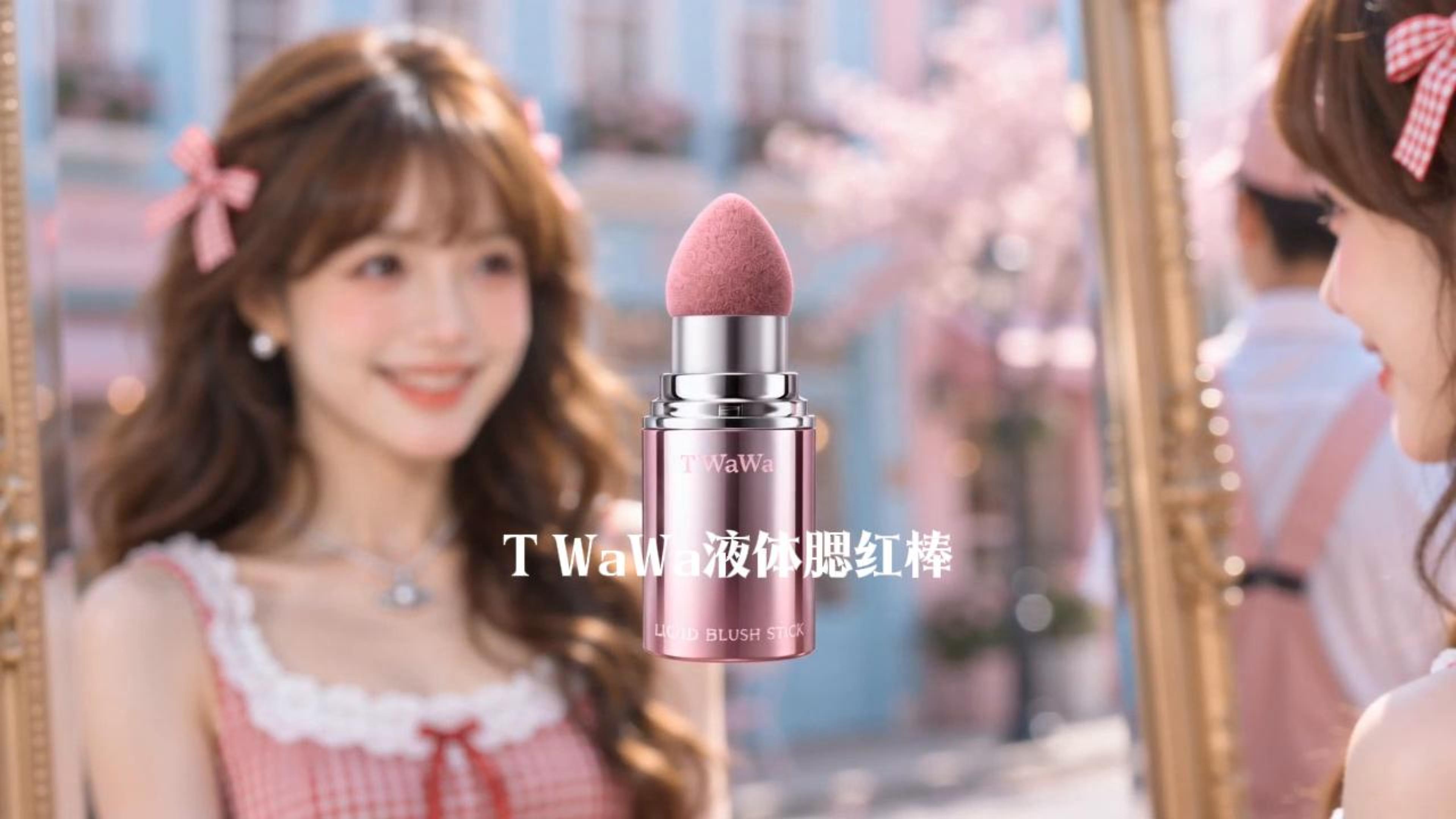 T WaWa 液体腮红棒视频封面